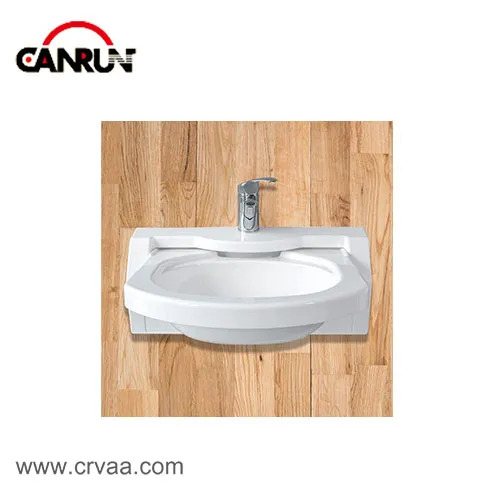 Lavabo plegable de acrílico de tamaño pequeño