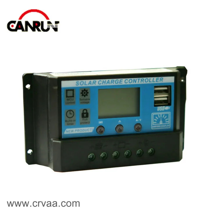 Dual USB Interface Solar Charging Controller 30A