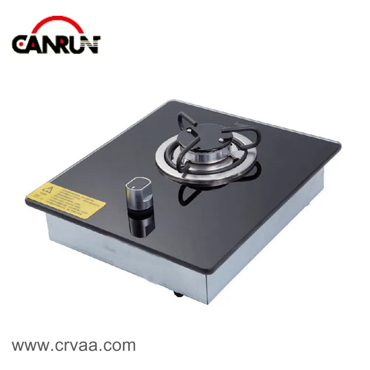 Single Stove Built-in Glass Countertop Gas Stove