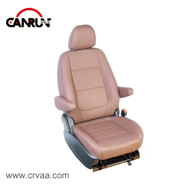 Customizable Armrest Manual Eight-Way Adjustable Single RV Seat